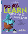 Write & Wipe Do Not Learn Add & Subtract Book