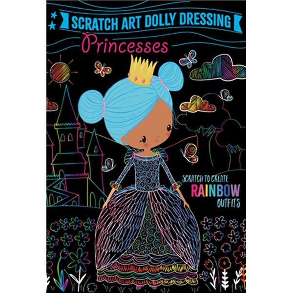 Scratch Art Dolly Dressing, Princess