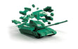 Airfix Quickbuild, Challenger Tank - Green