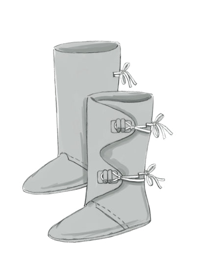 Butterick Pattern B5233 Historical Footwear
