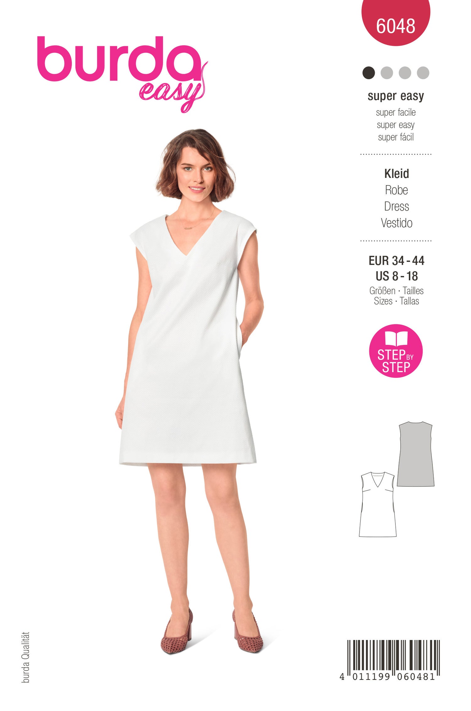 Burda X06048 Misses Dress