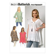 Butterick Pattern B6215 Misses Raglan Sleeve Tops