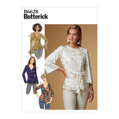 Butterick Pattern B6628 Misses Top/Vest