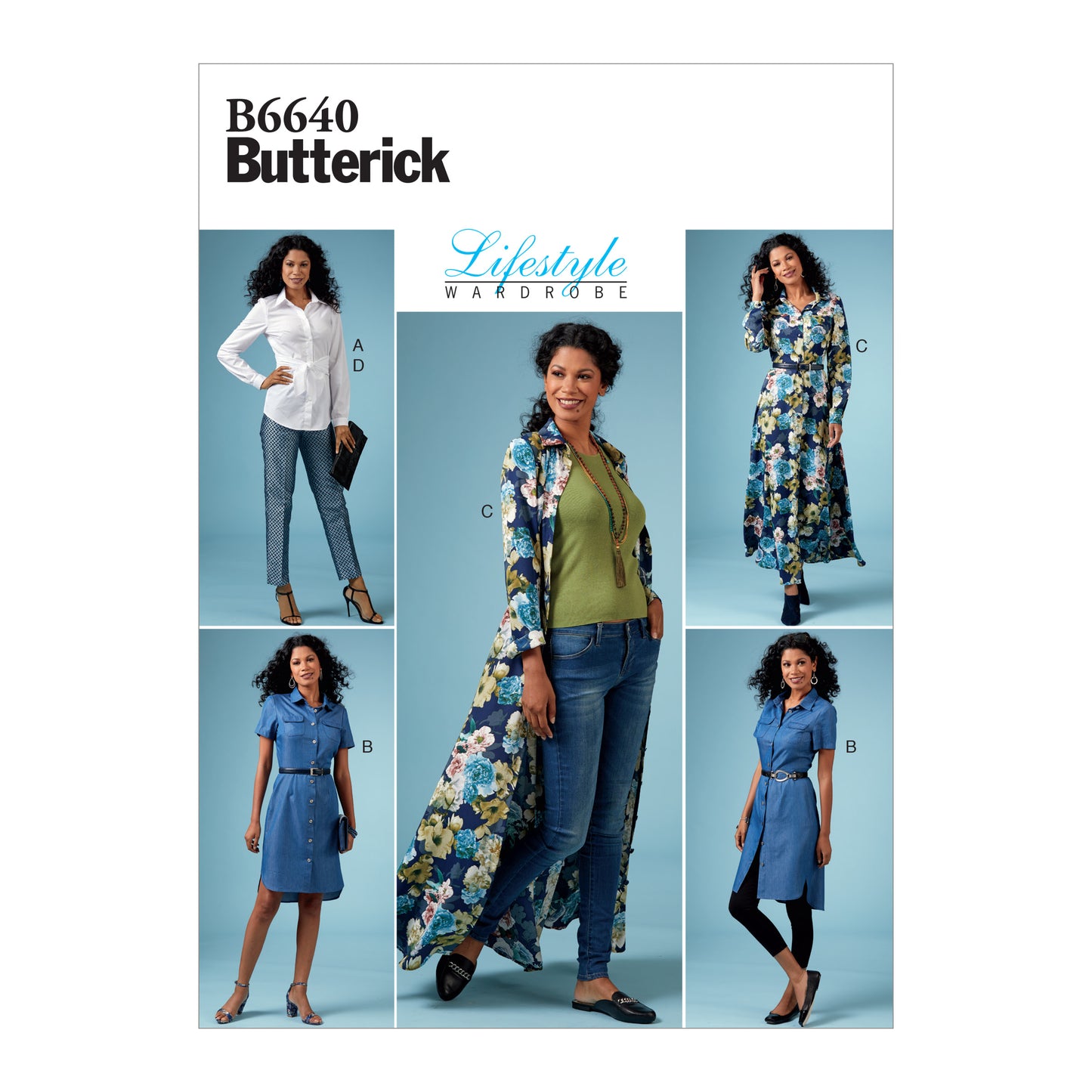 Butterick Pattern B6640 Misses Sportswear