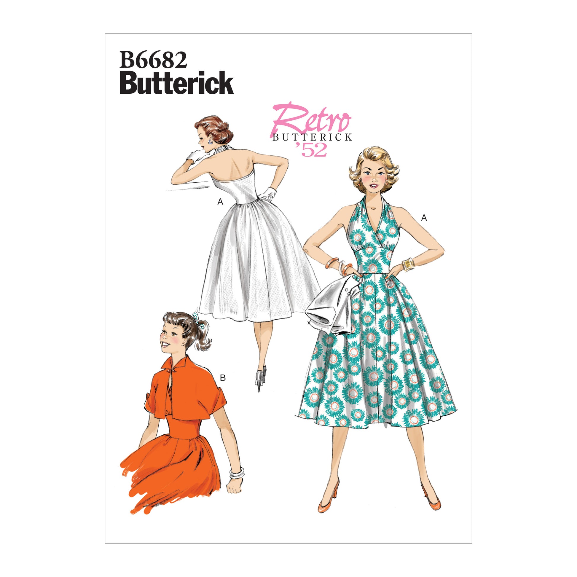 Butterick Pattern B6682 Misses Dress