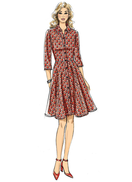 Butterick Pattern B6702 Misses Dress