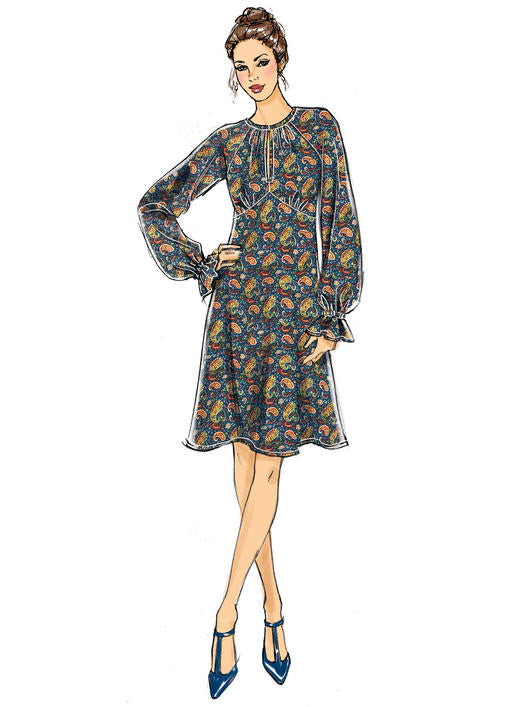 Butterick Pattern B6705 Misses Dress