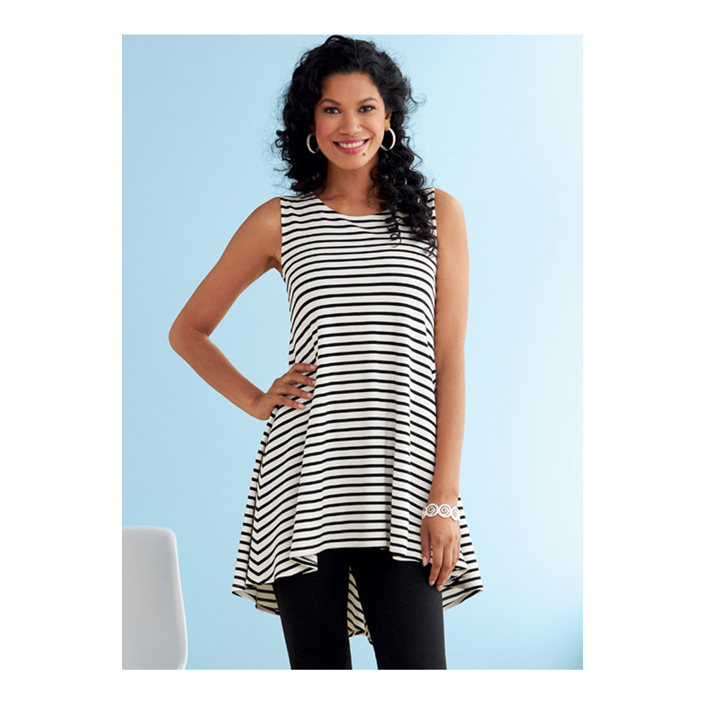 Butterick Pattern B6752 Misses' Fit and Flare Knit Tunics