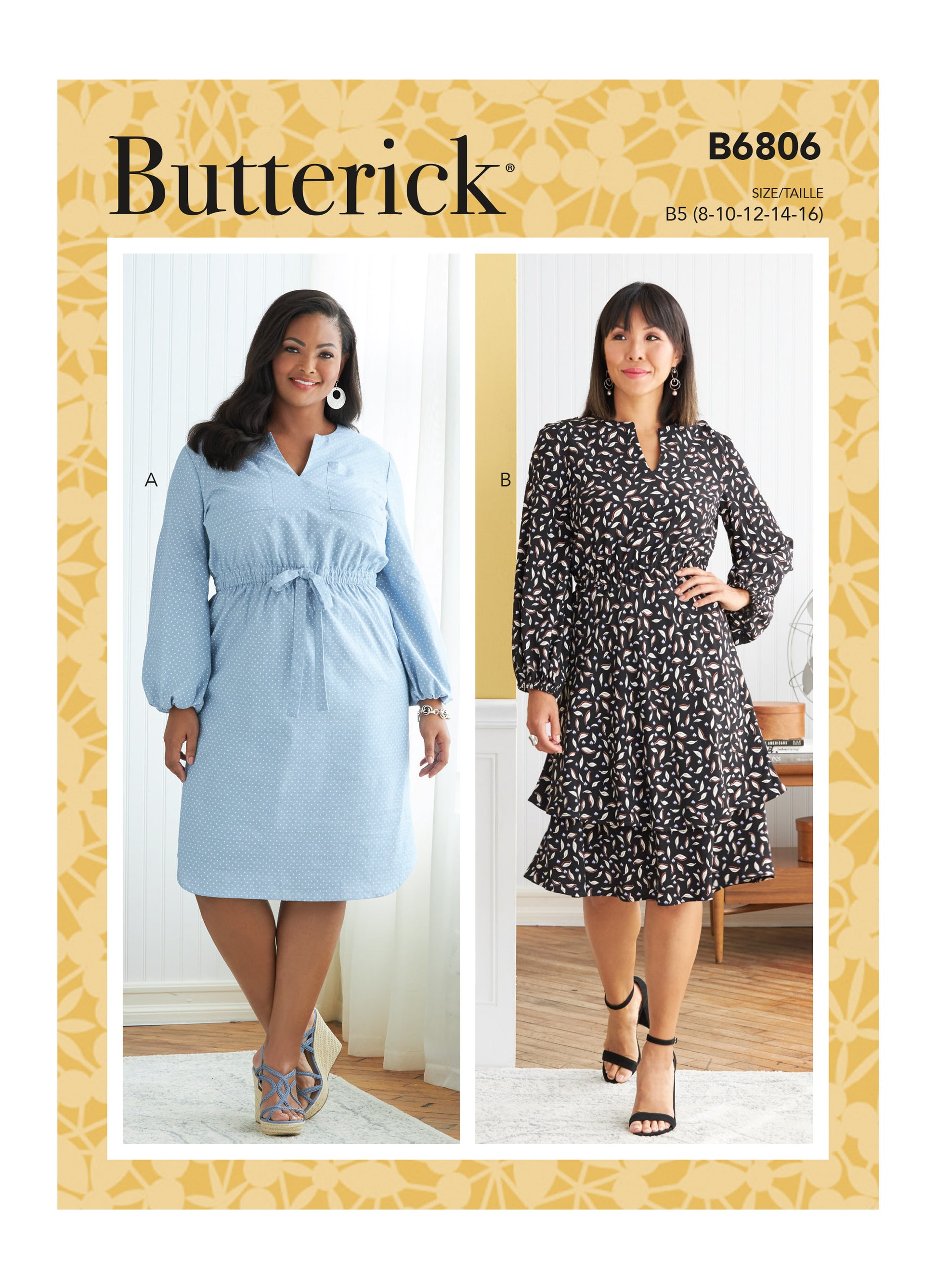 Butterick Pattern B6806 Misses' & Women's Dress