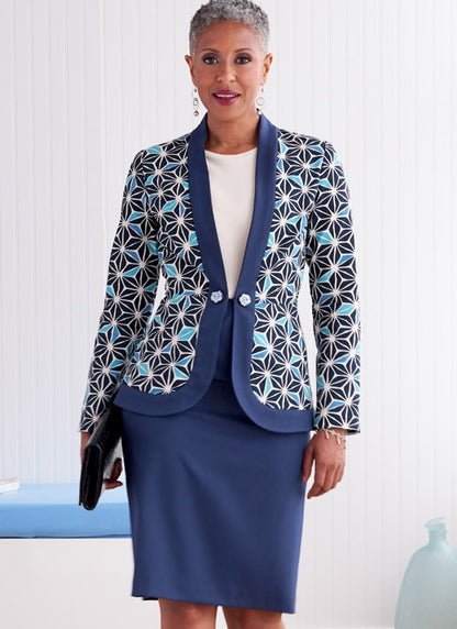 Butterick Pattern B6821 Misses' & Women's Jacket & Skirt