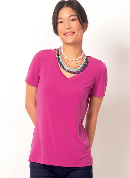 Butterick Pattern B6848 Misses' T-Shirts  &  Tank Top