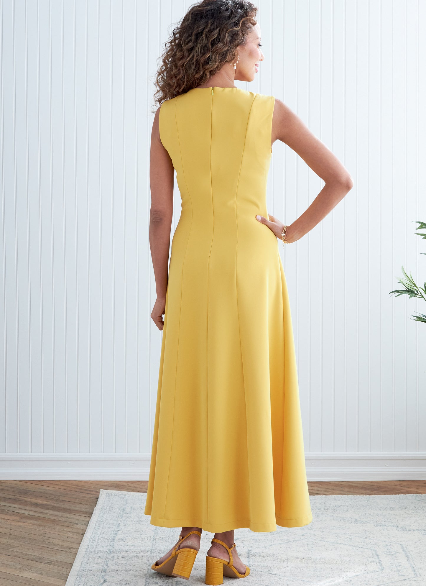Butterick Pattern B6850 Misses' Jewel or V-Neck Fit  &  Flare Dresses
