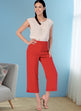 Butterick Pattern B6851 Misses' No-Side-Seam Shorts, Capris  &  Pants