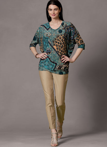 Butterick Pattern B6854 Misses' Tops  &  Tunic