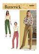 Butterick Pattern B6864 Misses' Pants and Sash