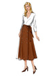 Butterick Pattern B6866 Misses' Skirt and Sash