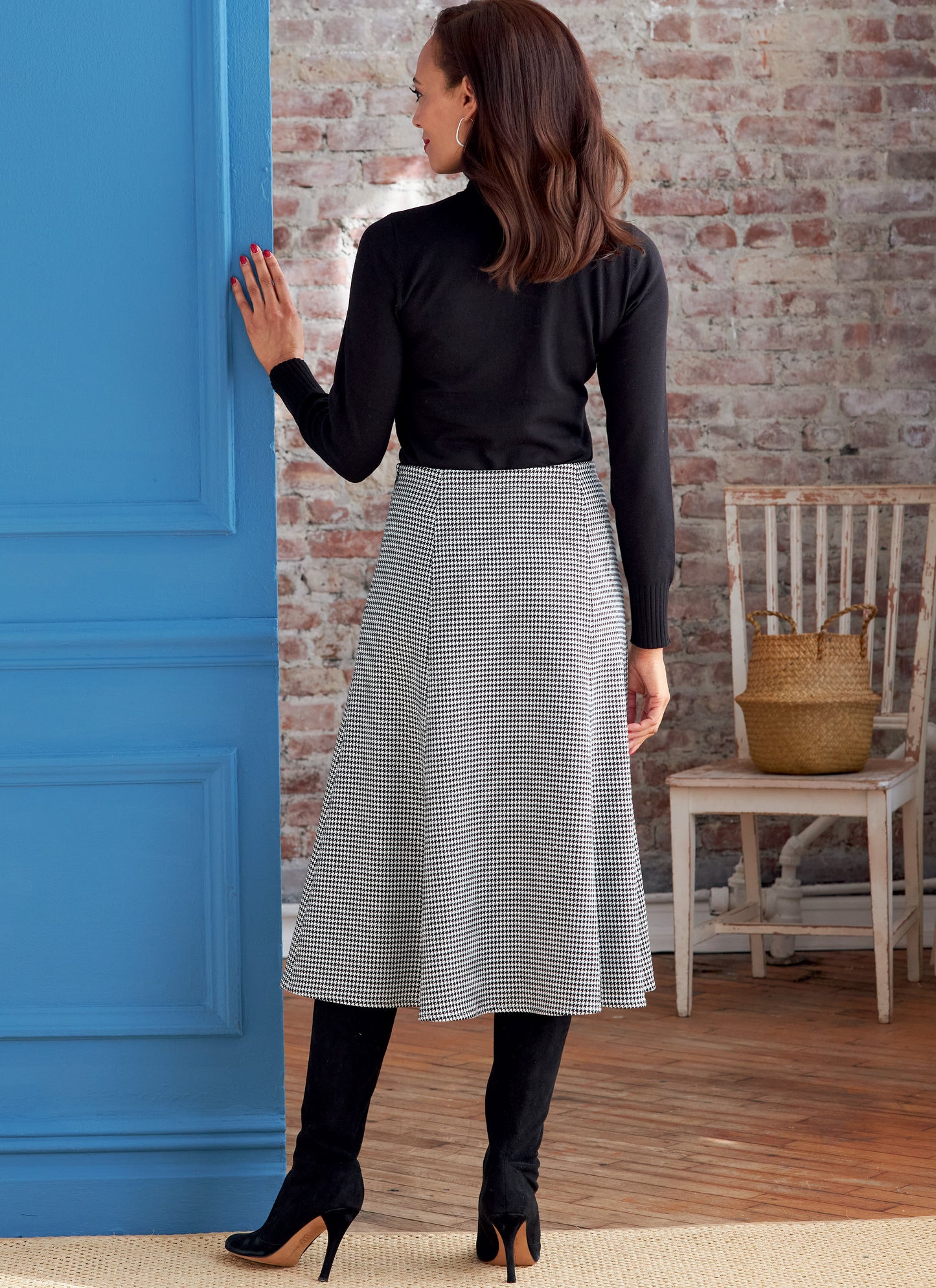 Butterick Pattern B6866 Misses' Skirt and Sash
