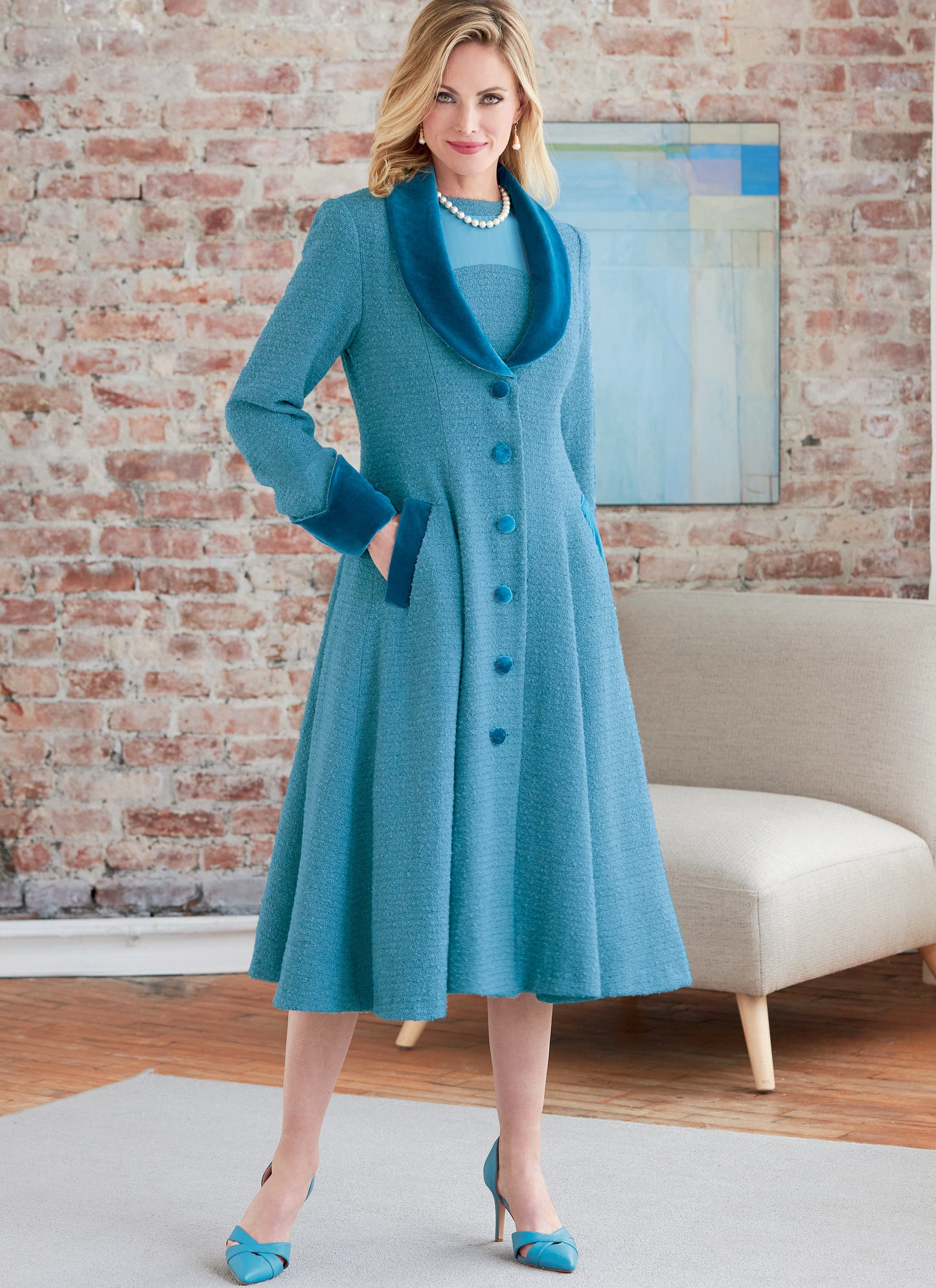 Butterick Pattern B6868 Misses' and Women's Coat and Dress