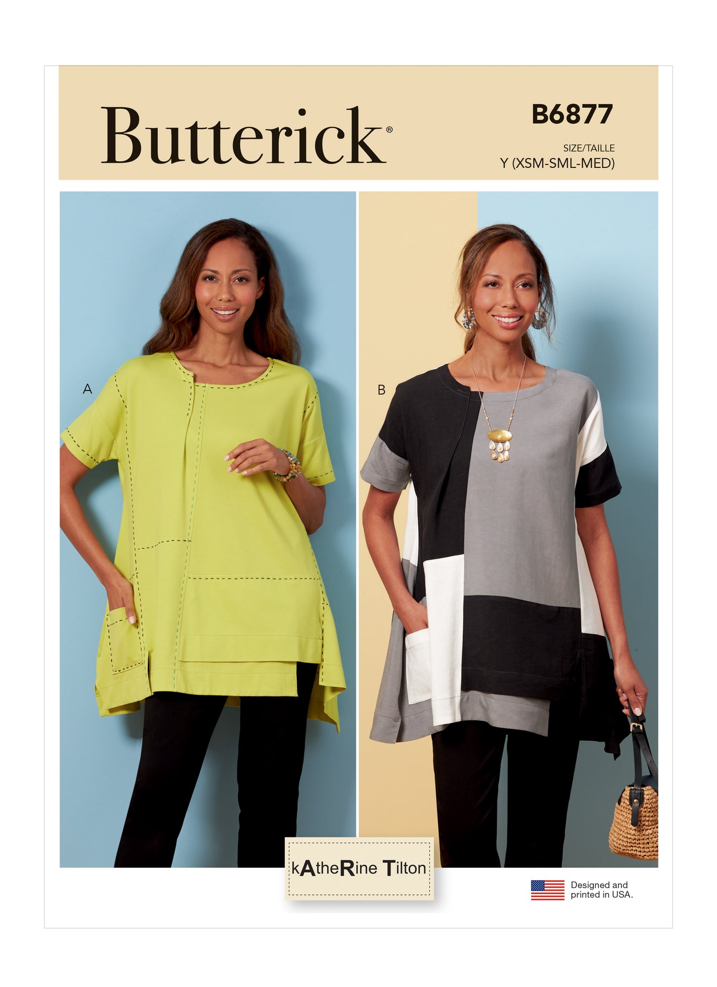 Butterick Pattern B6877 Misses' Top