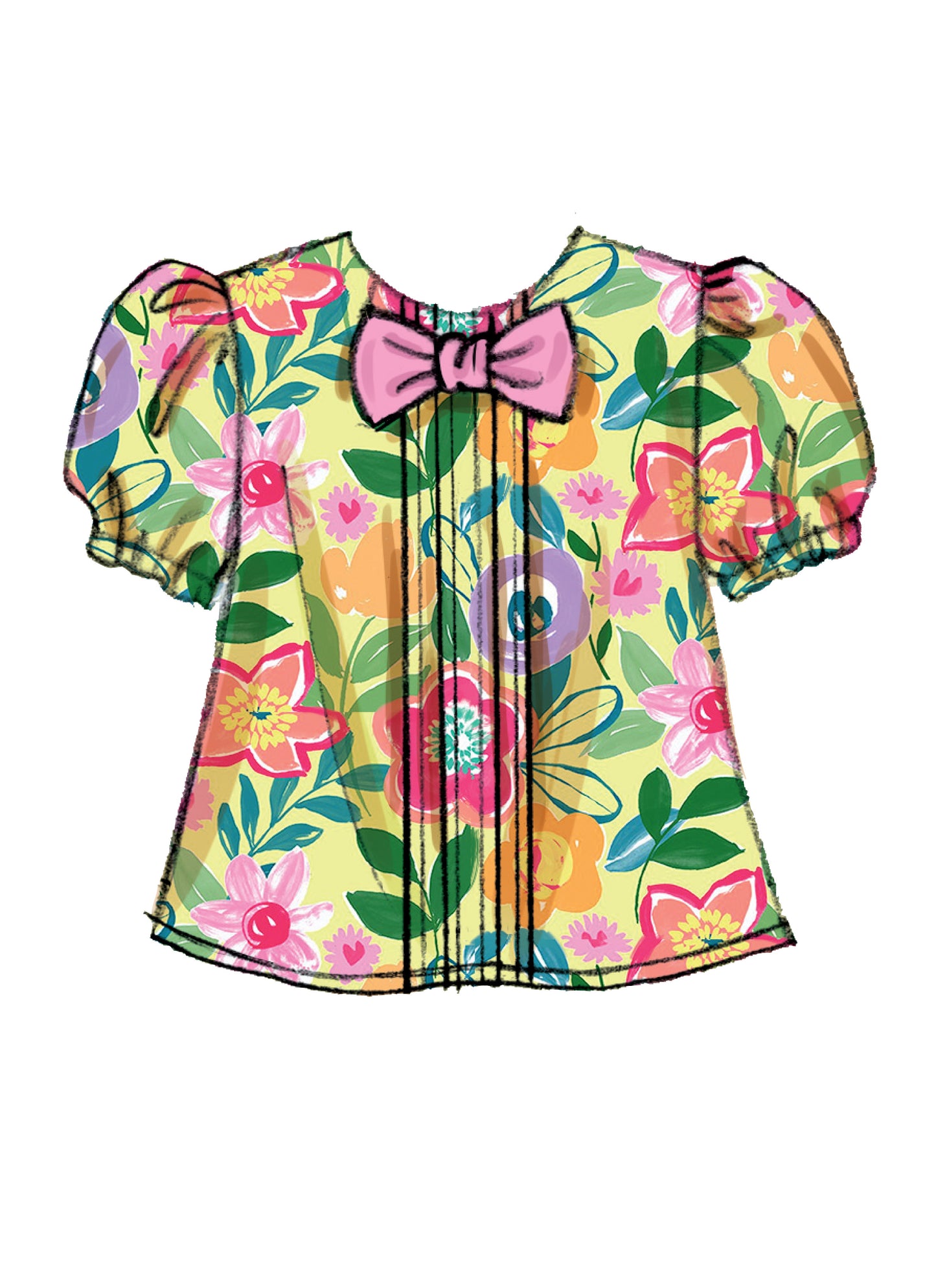 Butterick Pattern B6884 Infants Top and Panties
