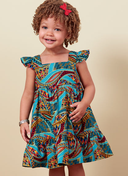 Butterick Pattern B6885 Toddlers' Dress