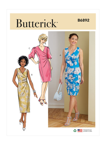 Butterick Pattern B6892 Misses' Dress