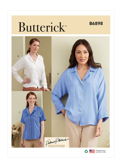 Butterick Pattern B6898 Misses' Top