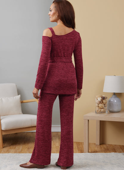 Butterick B6913 Misses' Knit Dress, Top, Skirt and Pants