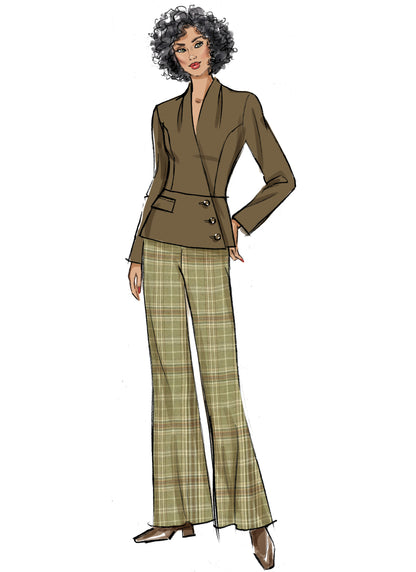 Butterick B6915 Misses' Jacket & Pants