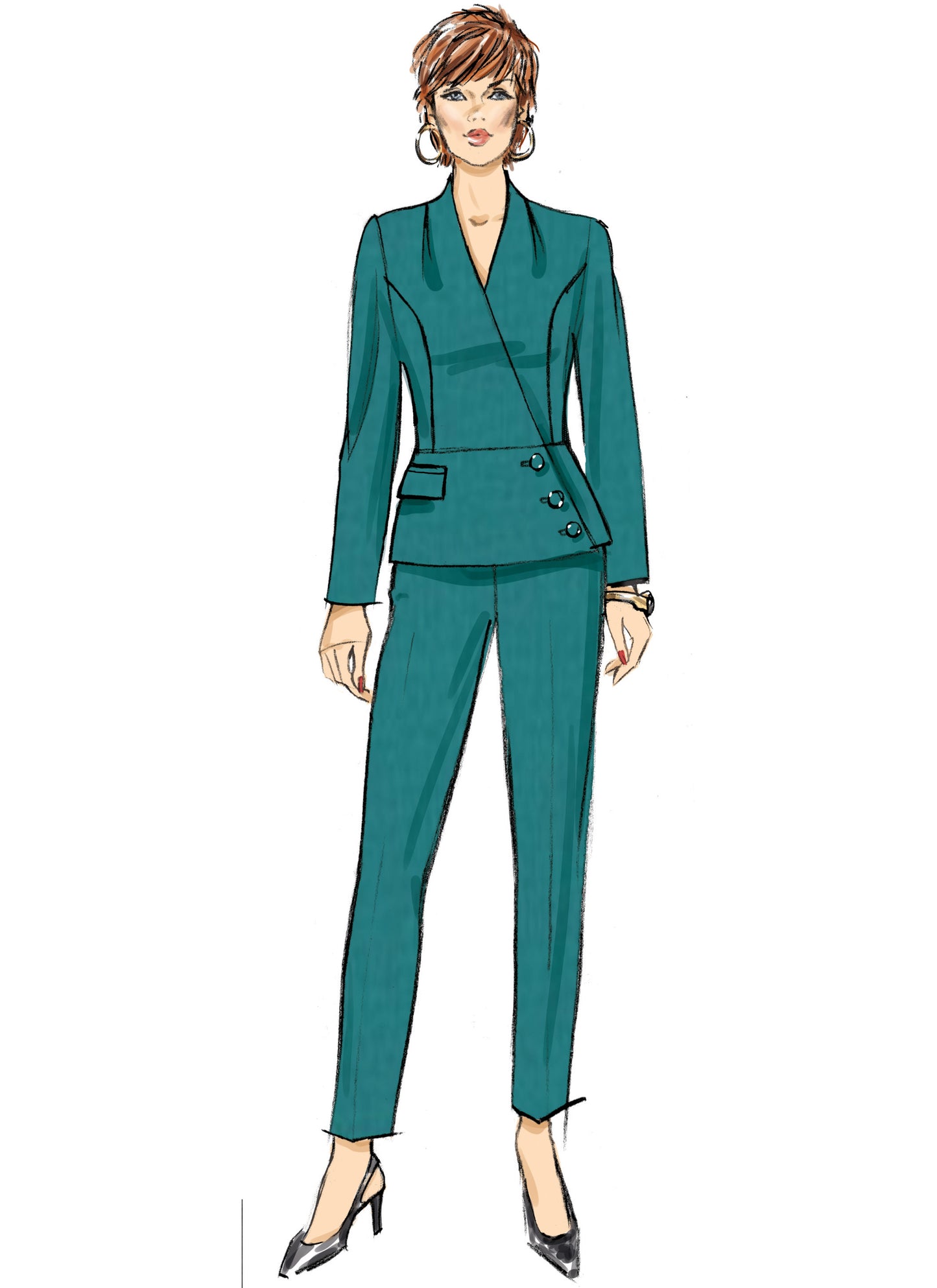 Butterick B6915 Misses' Jacket & Pants