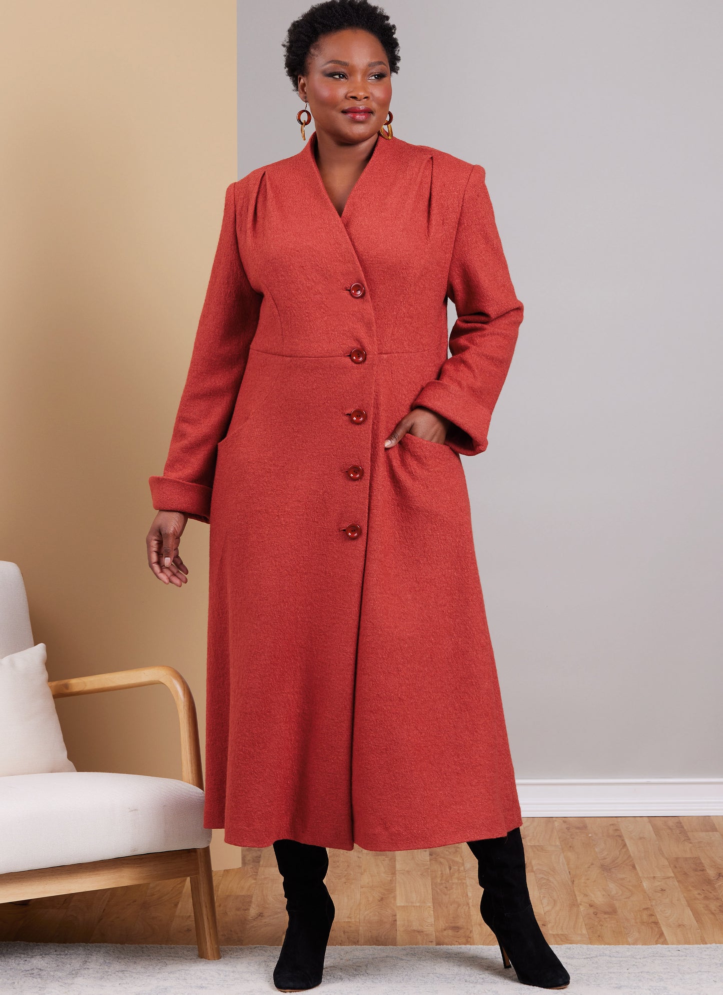 Butterick B6918 Women's Coat