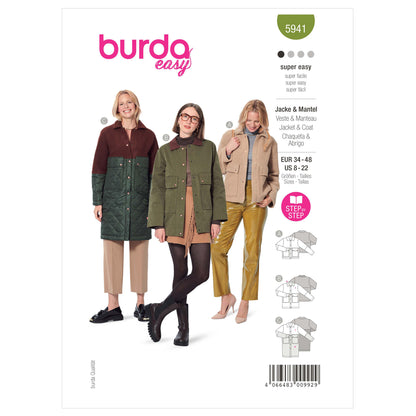 Burda Pattern X05941 Misses' Jacket