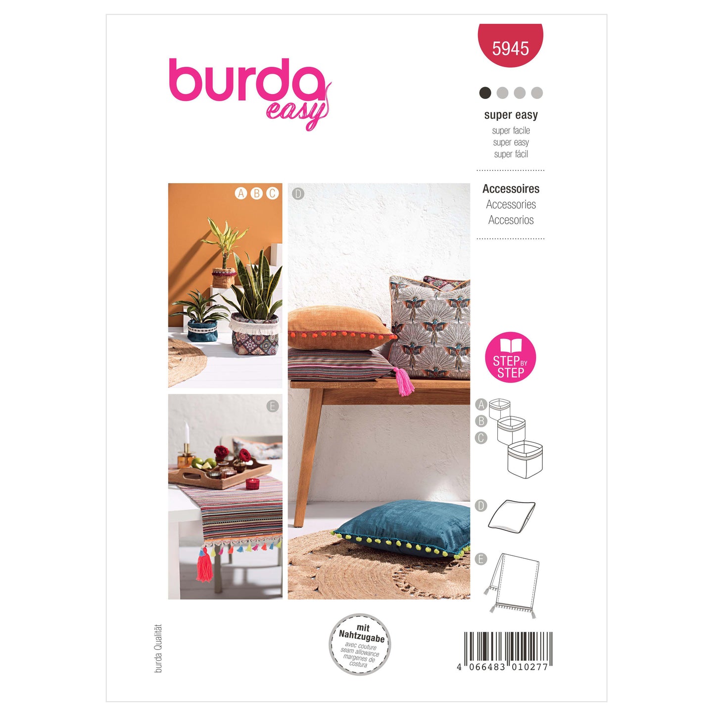 Burda Pattern X05945 Undefined Accessories