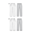 Burda Pattern X05946 Plus Size Skirt/Pants