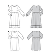 Burda Pattern X05948 Bur Misses' Dress