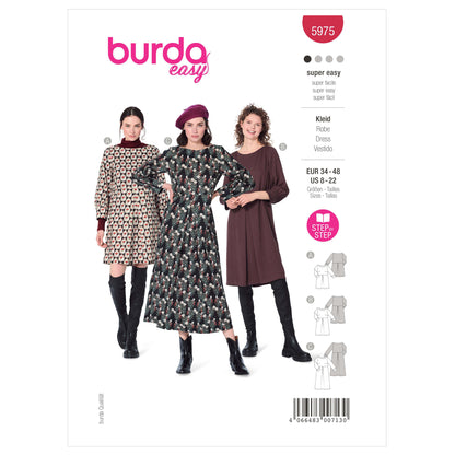 Burda Pattern X05975 Misses' Dress