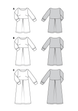 Burda Pattern X05975 Misses' Dress