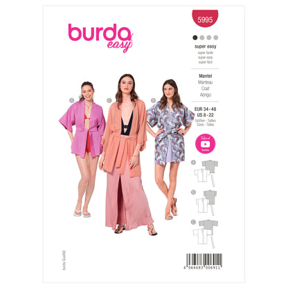 Burda Pattern X05995 Misses' Jacket