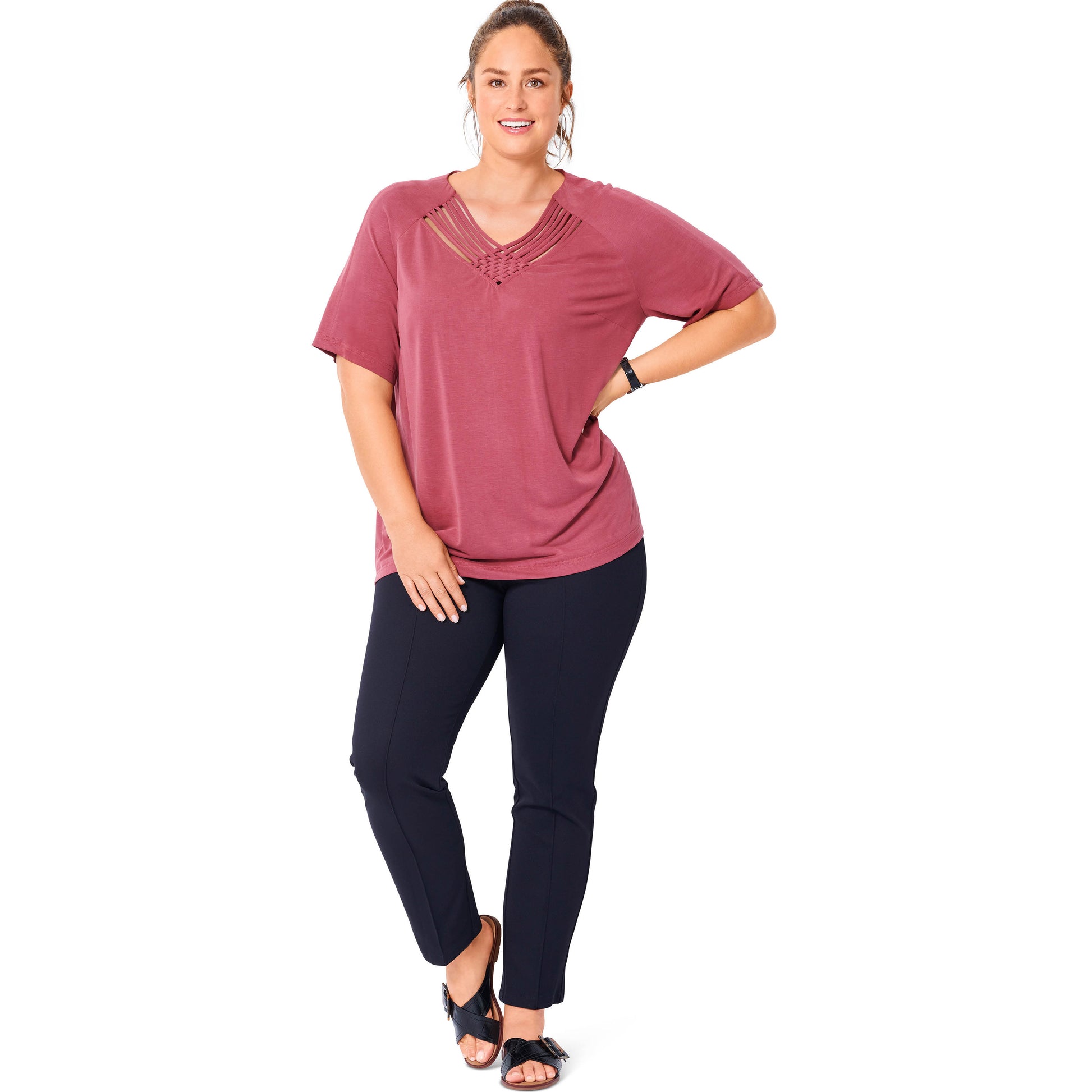 Burda Pattern X06018 Plus Size Dress