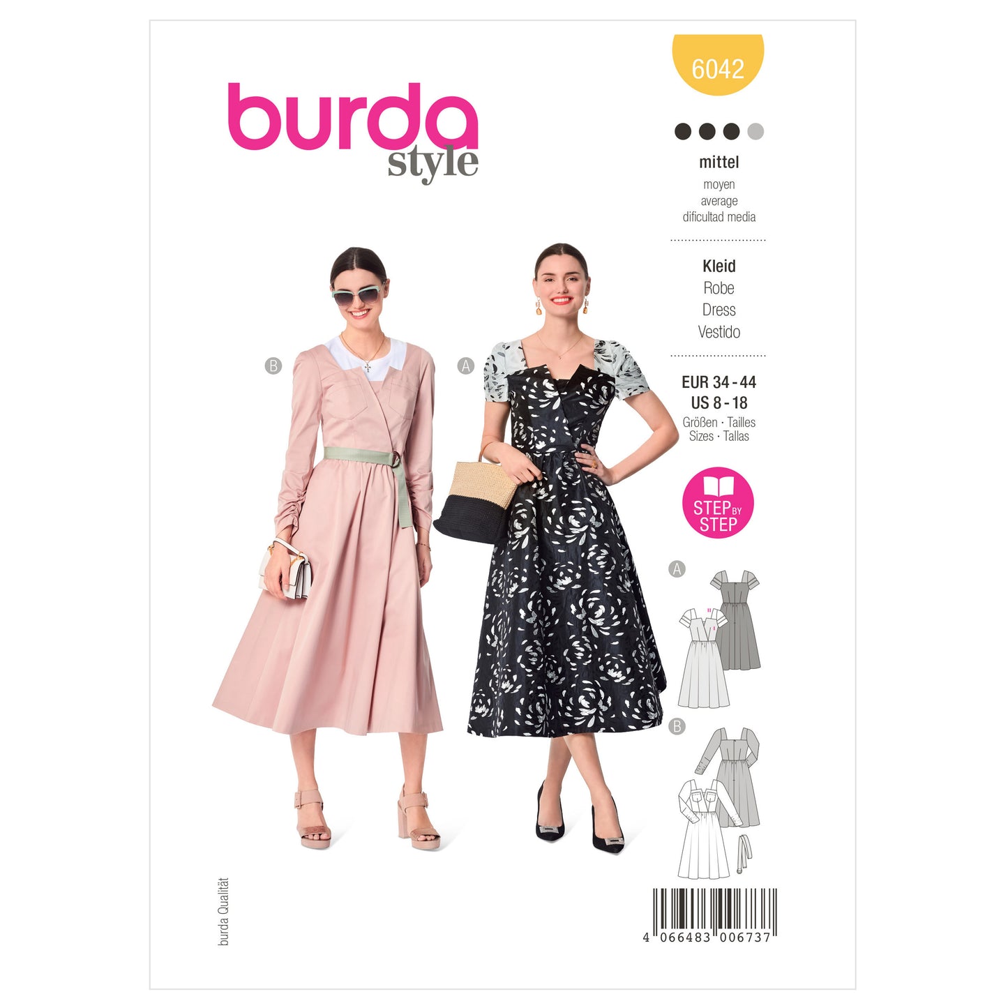 Burda Pattern X06042 Misses' Dress