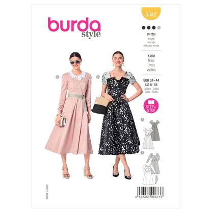 Burda Pattern X06042 Misses' Dress