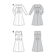 Burda Pattern 6099 Misses' Dress