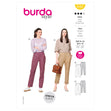 Burda Pattern 6101 Misses' Trousers and Pants