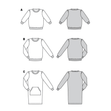 Burda Pattern 6109 Misses' Sweatshirt