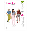 Burda Pattern 6110 Misses' Trousers and Pants