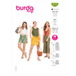 Burda Pattern 6115 Misses' Trousers and Pants