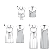 Burda Pattern 6118 Misses' Top and Dress
