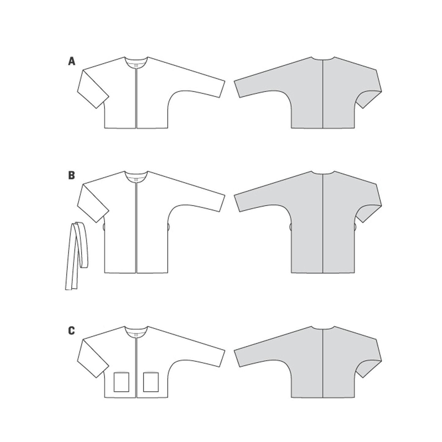 Burda Pattern 6123 Misses' Jacket