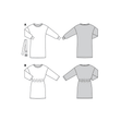 Burda Pattern 6180 Misses' Shirtdress – Overcut shoulders