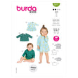 Burda Pattern 9277 Babies' Top and Dress